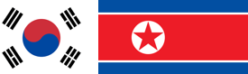 Flagge Nordsüdkorea